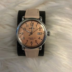 Shinola 41mm Runwell, light copper face